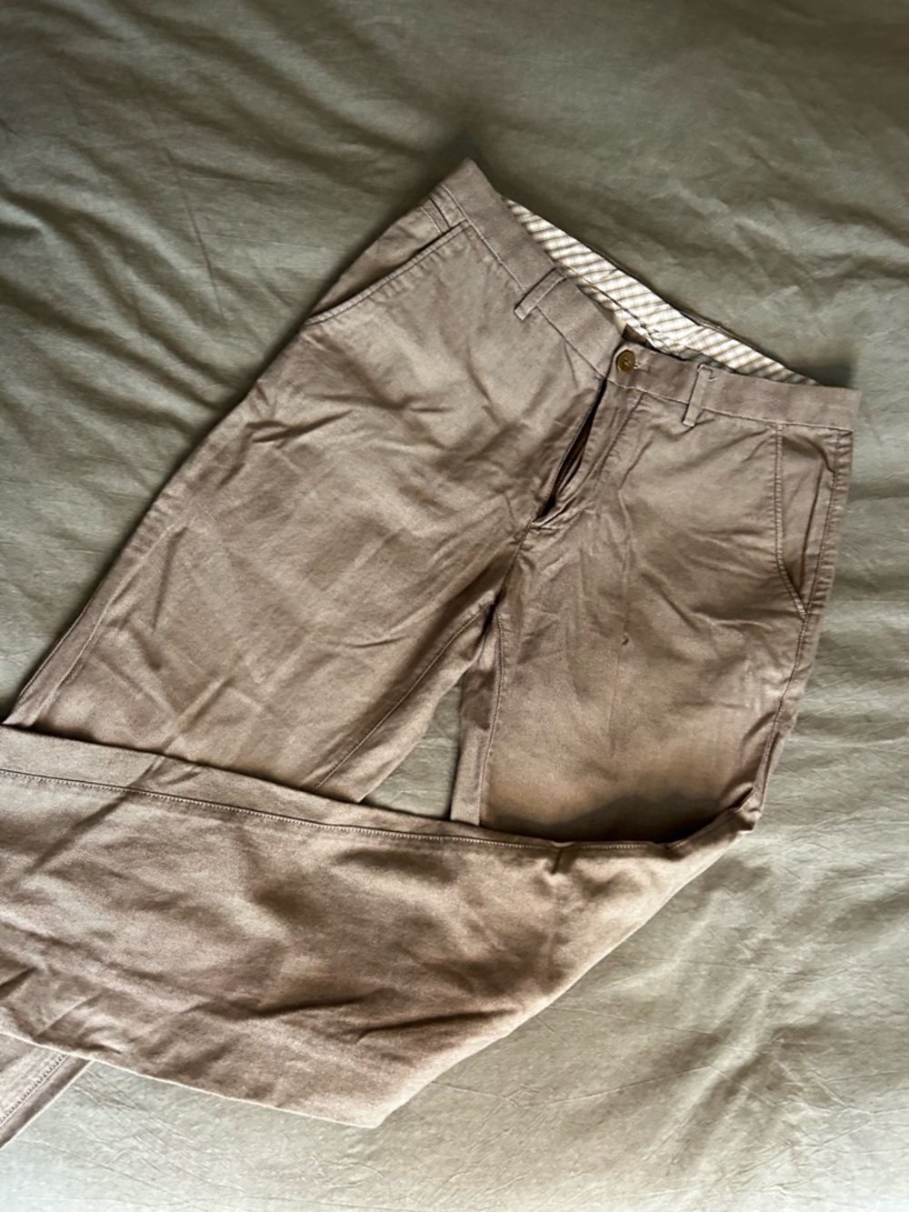 Banana Republic Men's Tan-Brown Chino Pants